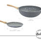 Set Wok Y Panquequera Antiadherente 2 Piezas Hudson