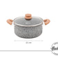 Olla Cacerola Hudson 24 cm Stone Aluminio Forjado