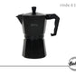 Cafetera De Aluminio Black Italiana Induccion 6 Tazas Hudson