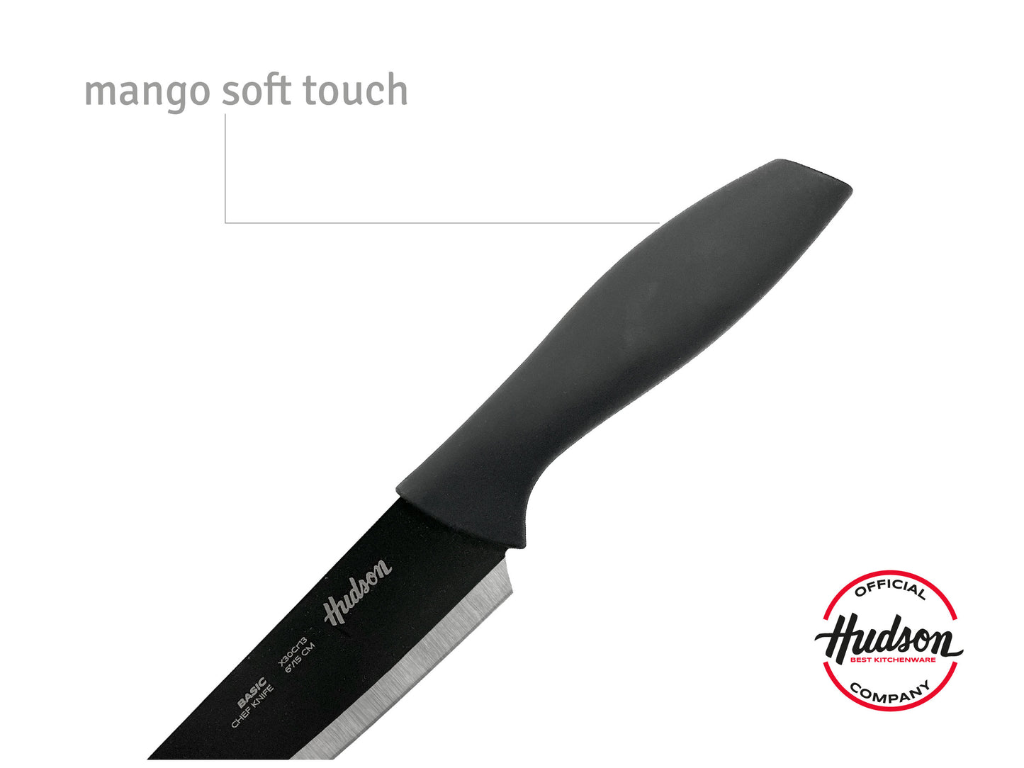 Cuchillo Chef 6 Basic Linea Hudson Acero Inoxidable