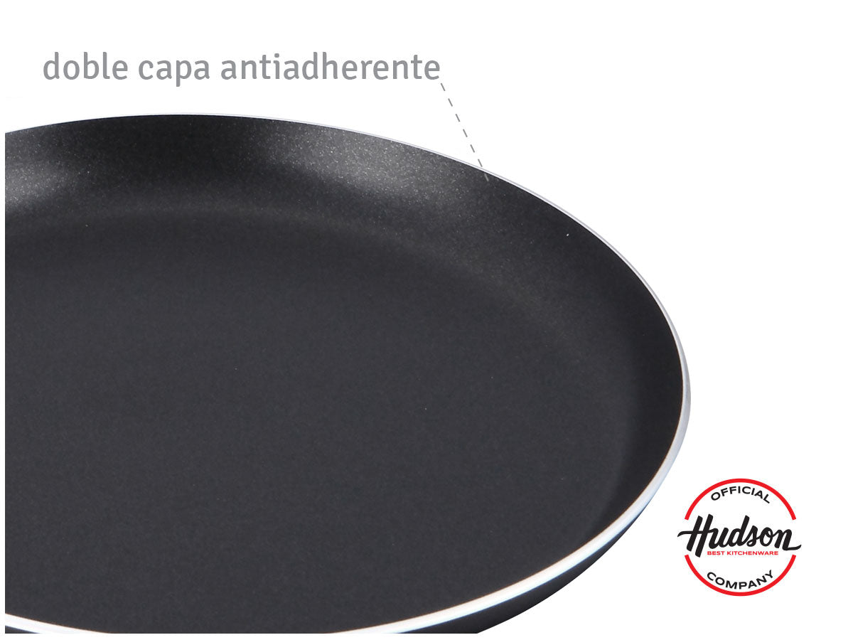 Panquequera Hudson Antiadherente Aluminio 20 Cm