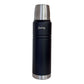 Termo Botella Térmica 1L Acero Inoxidable Doble Pared Negro