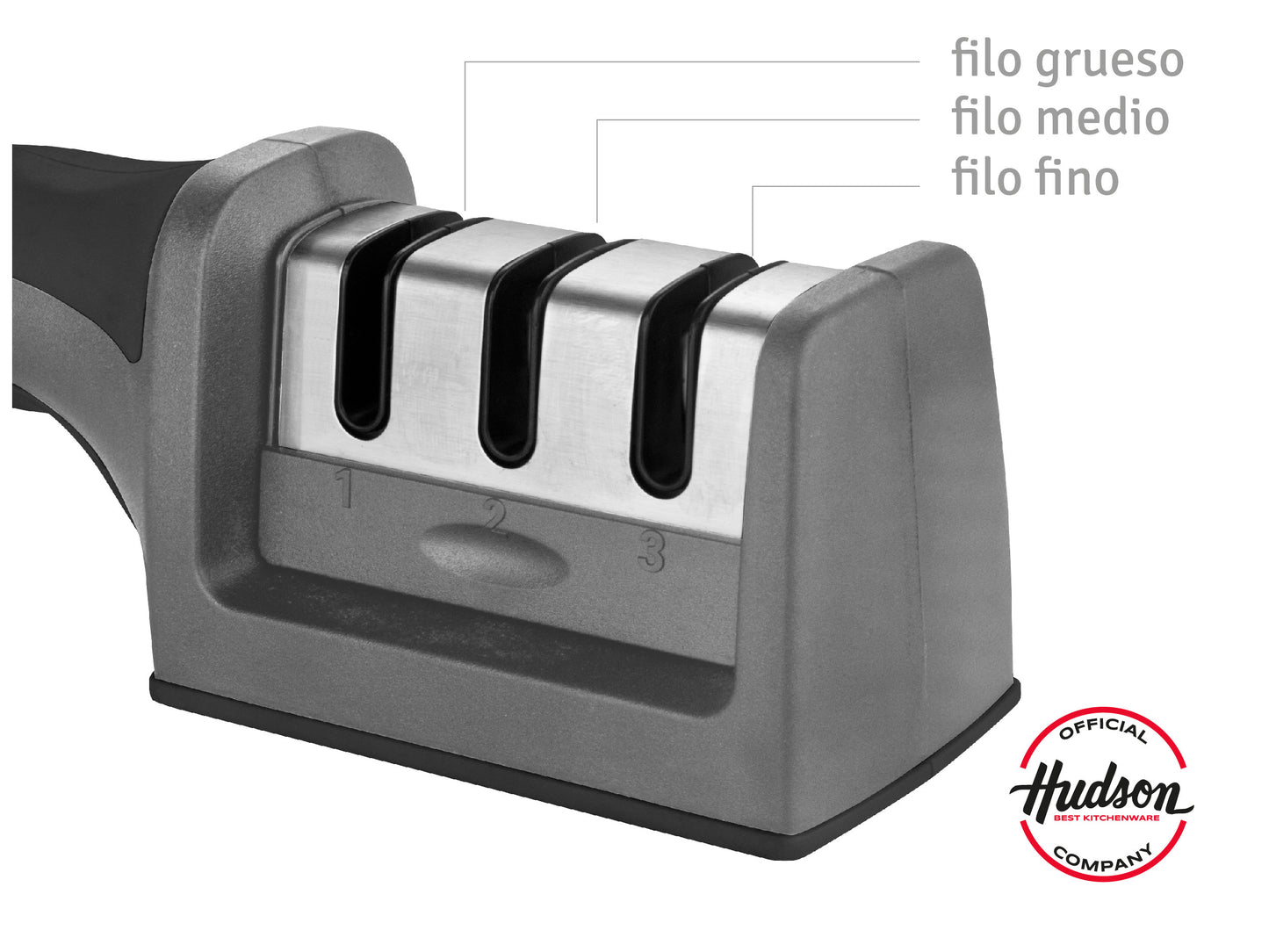 Set De Cocina Pinza Afilador Espatula Hudson