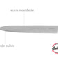 Cuchillo De Pan 8 Linea Hudson Acero Inoxidable Con Remache