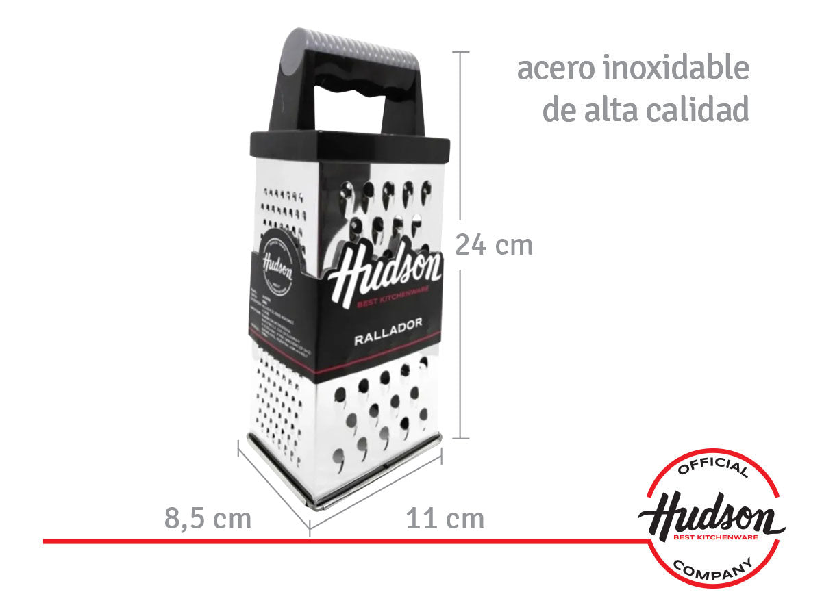 Rallador Acero Inoxidable Hudson 4 Caras