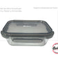 Contenedor Hermético Hudson de Vidrio Borosilicato 640 ml con Tapa BPA Free
