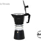 Cafetera De Aluminio Black Italiana Induccion 6 Tazas Hudson