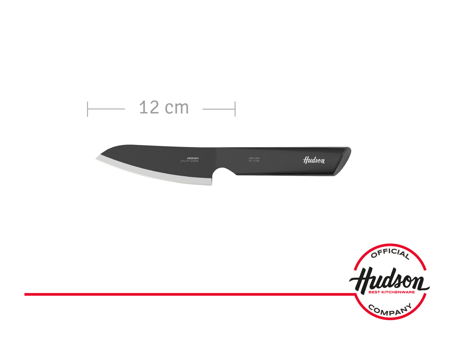 Cuchillo Utilitario 5 Linea Hudson Design Acero Inoxidable