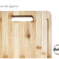 Tabla De Madera Bambú Cocina Hudson 19 X 27 X 1.5 Cm