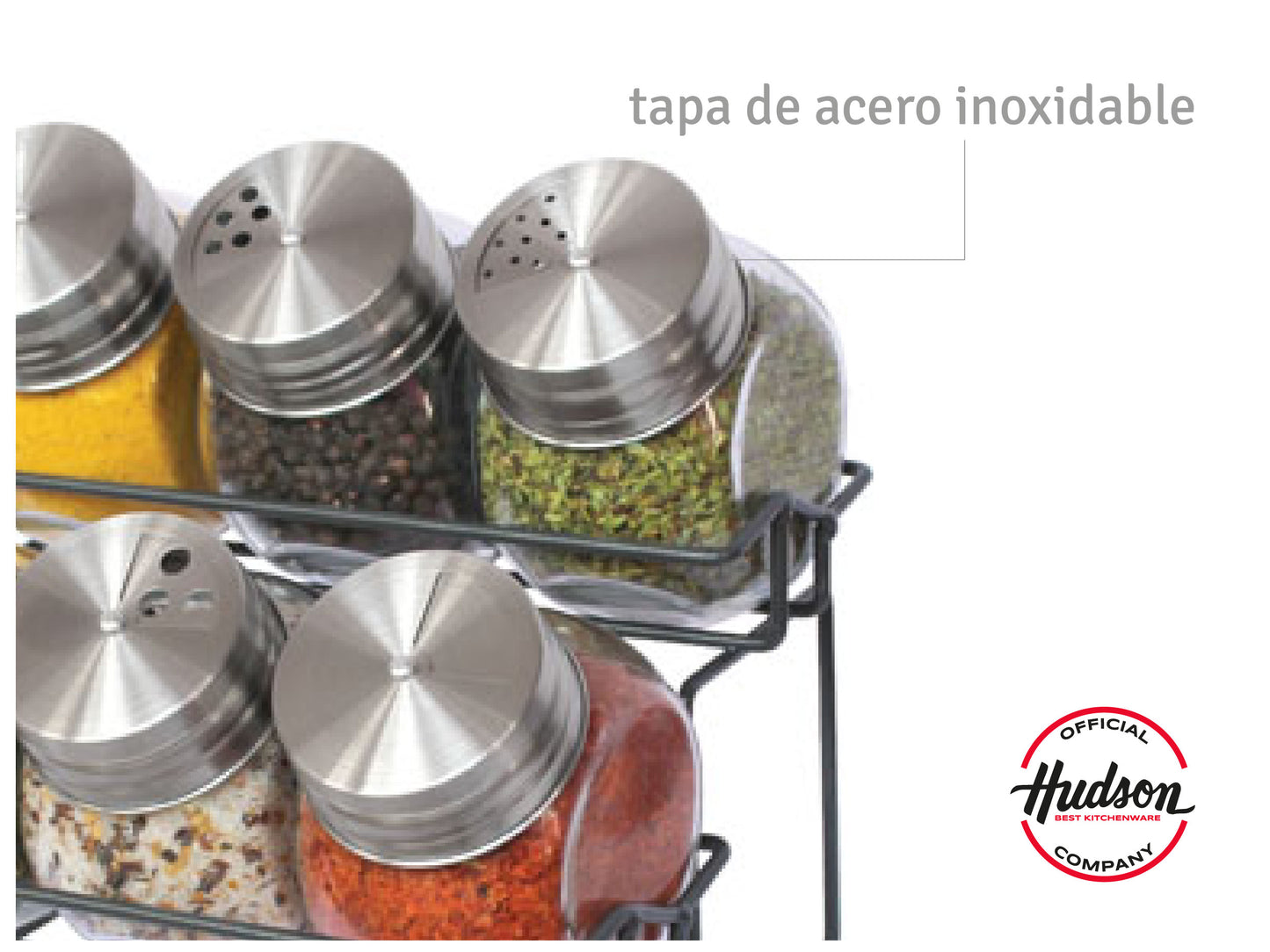 Especieros + Molinillos