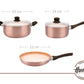 Set Cacerolas + Sarten Linea Cobre Hudson