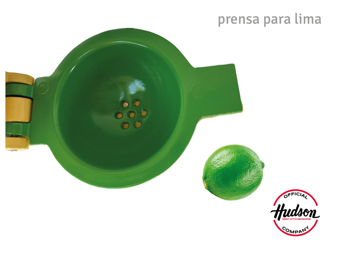 Exprimidor Manual Hudson Citricos 2 En 1 Aluminio