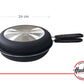 Sarten Doble Antiadherente Hudson 24 Cm Tortilla Aluminio