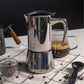 Cafetera Italiana Hudson de Acero Inoxidable Mirror 6 Pocillos Apta Inducción – SSCM22