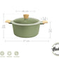 Olla Hudson Olive 26 Cm Con Antiadherente 5.5 L