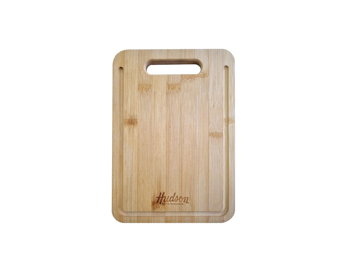 Tabla De Madera Bambú Cocina Hudson 19 X 27 X 1.5 Cm