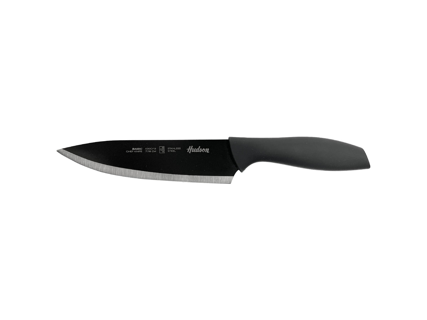 Cuchillo Chef 7'' Basic Linea Hudson Acero Inoxidable