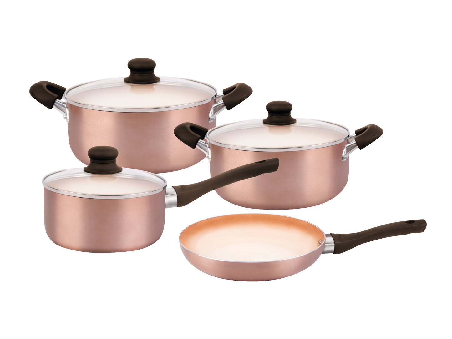 Batería Hudson De Cocina + Sartén Aluminio Antiadherente