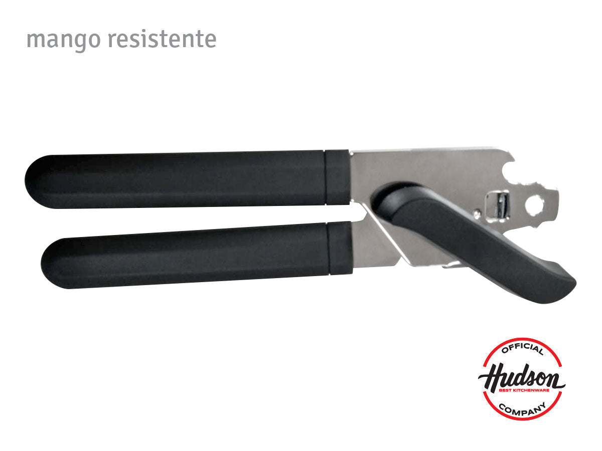 Abrelatas Mecanico Hudson Mango Ergonomico Acero Inoxidable