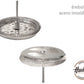 Set Hudson Cafetera Embolo 600 Ml + 2 Vasos Hudson Oficial