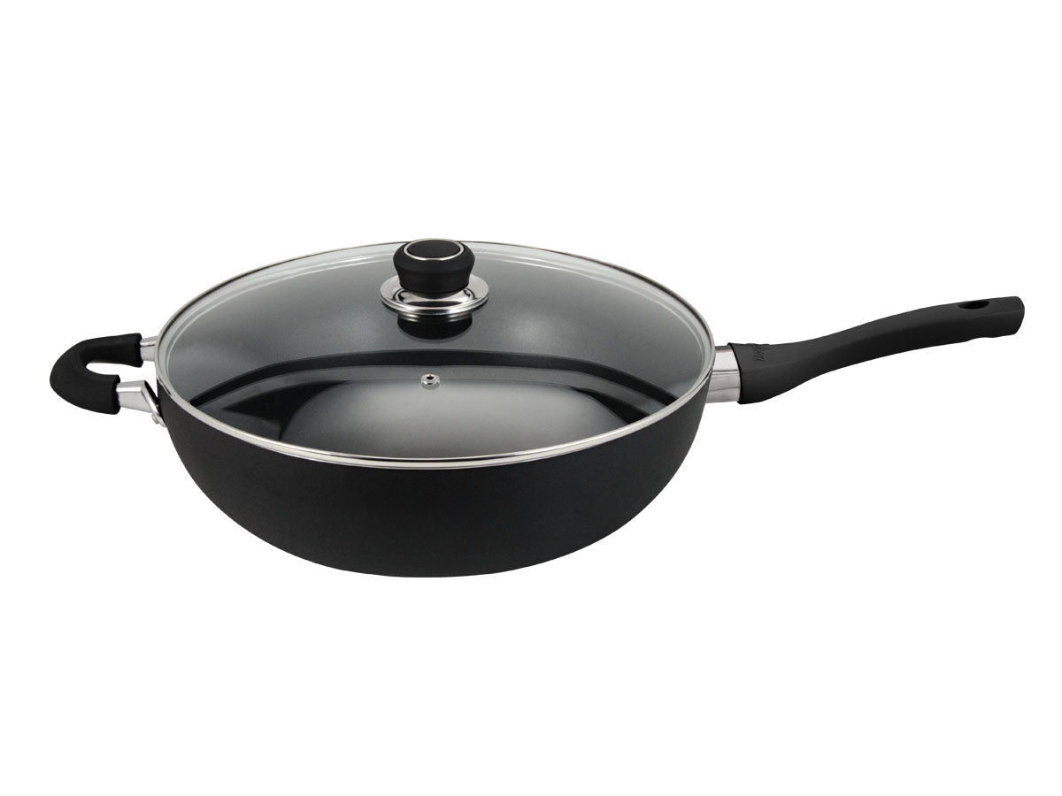 Wok Antiadherente Hudson Aluminio 32 Cm