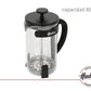 Cafetera Hudson Prensa Francesa Vidrio Acero 800ml