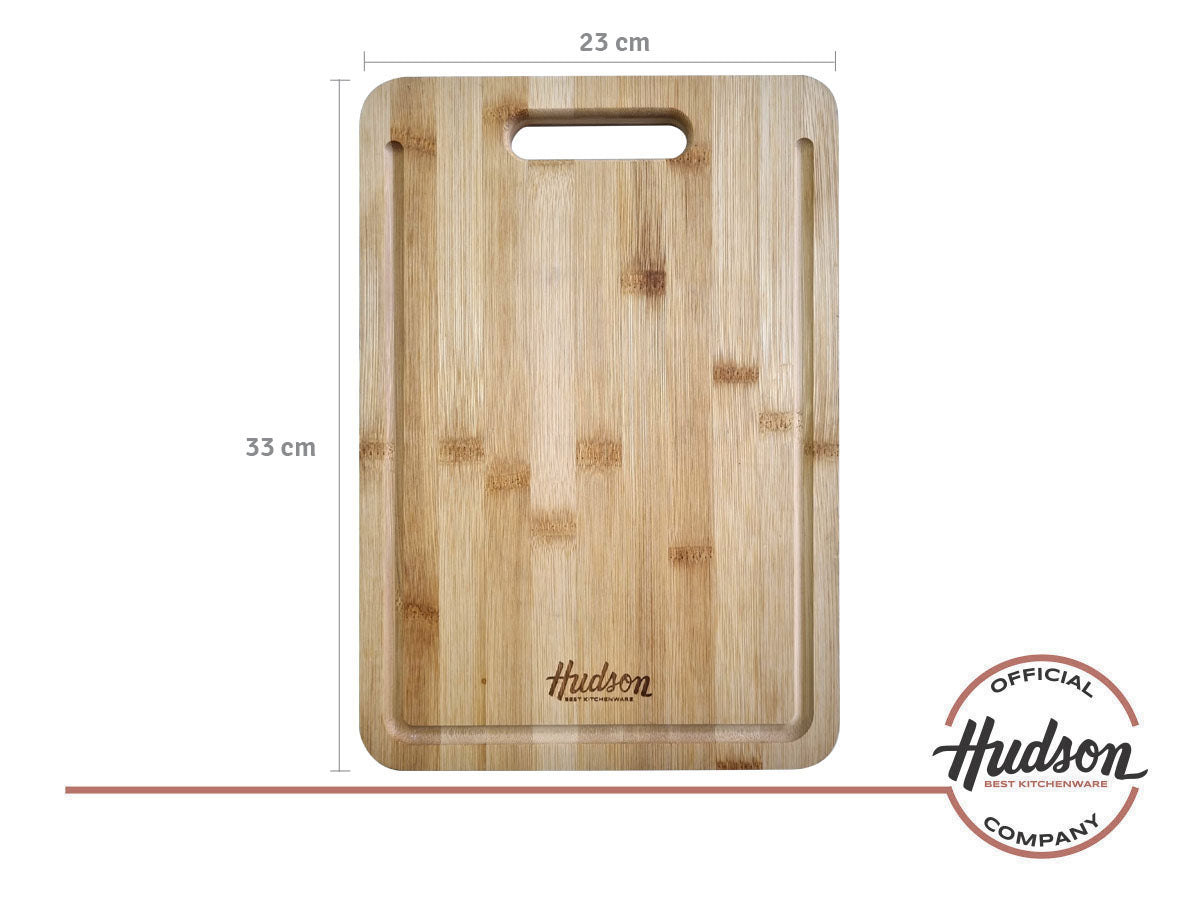 Tabla de Picar Hudson Bambú Rectangular 33x22x1.5 cm
