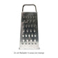 Rallador De Acero Inoxidable Hudson 4 Caras 21 Cm