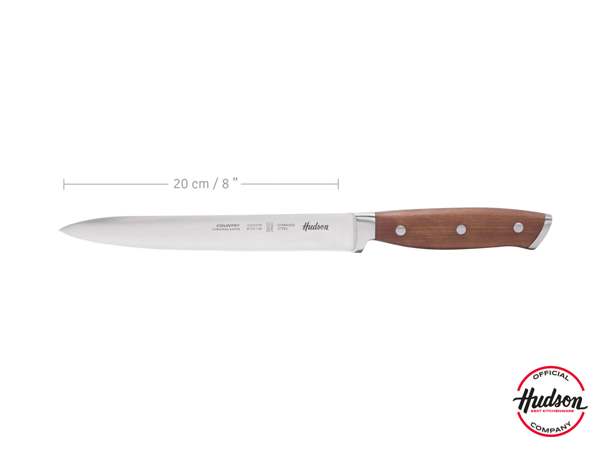 Cuchillo Trinchador Hudson Country 8 Acero Inoxidable