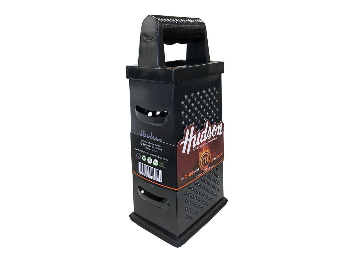 Rallador Acero Inoxidable Hudson 4 Caras 23,8cm