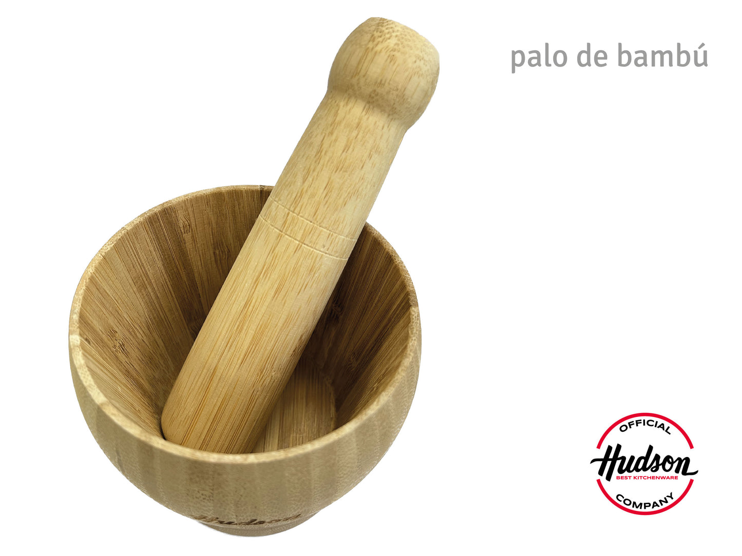 Mortero De Bambú Linea Cocina Hudson